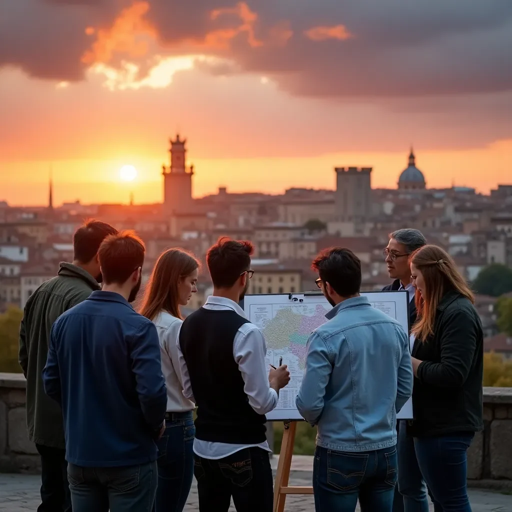 Supporting visual content